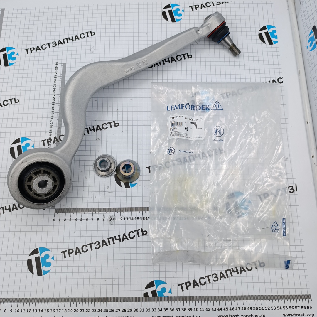 Рычаг передний Mercedes W205/S205/X253 (передний, нижний спереди, левый) LEMFORDER