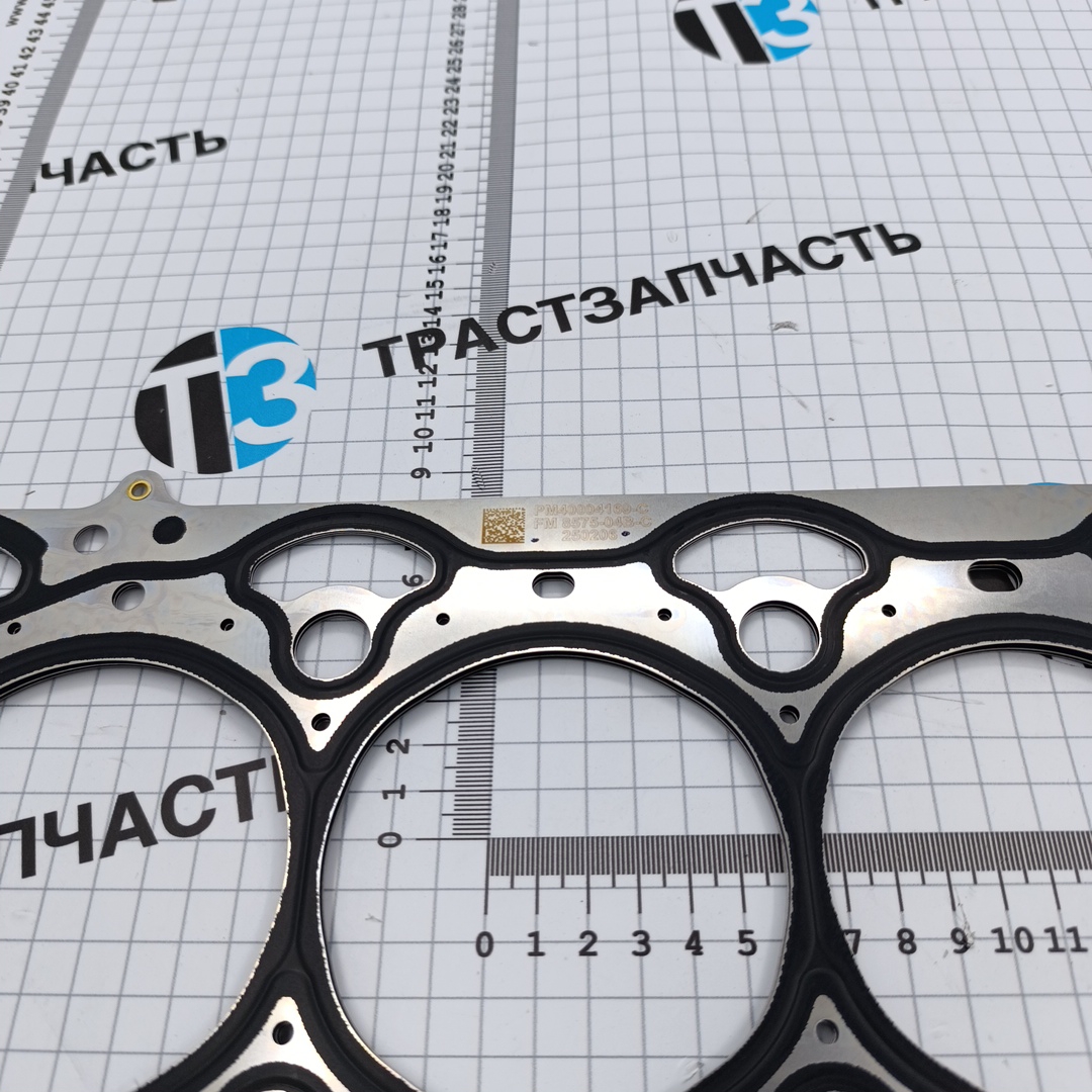 Прокладка ГБЦ для а/м Газель Next 2.5 G21A (2 отверстие, 1.1±0.1mm) PM40004169C ORG FOTON