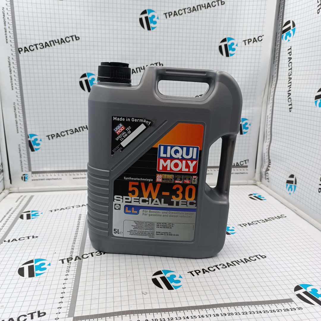 Масло моторное LIQUI MOLY Leichtlauf Special LL 5W-30 синтетическое 5 л  8055 / 1193 / 2448