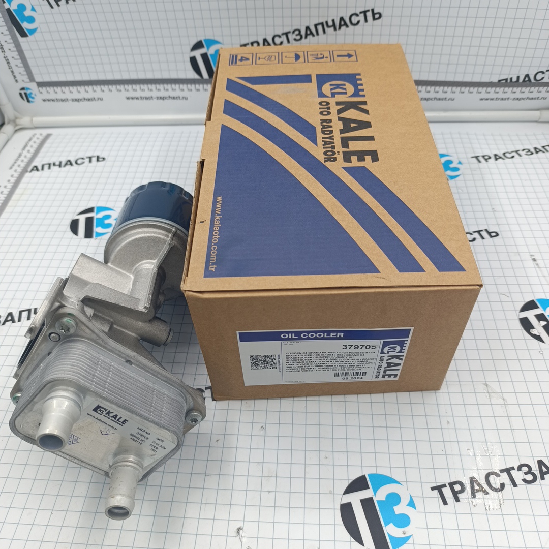Масляный охладитель Peugeot Traveller 4  2.0 PSA 9807594380/9809475780 KALE