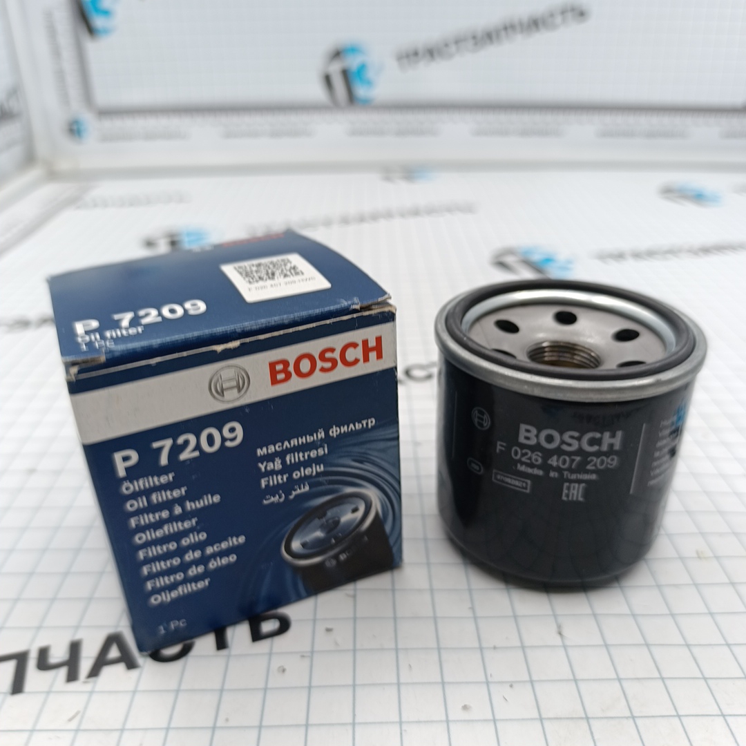 Фильтр масляный  Renault Kaptur 1.6 Duster Dokker 15- Nissan Qashqai BOSCH EUROPE