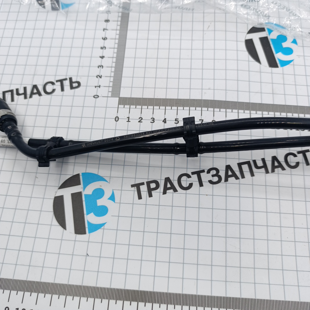 Трубка топливная ТНВД (подача и обратки) с тройником 2,3 250-290 504375094 NAVECO