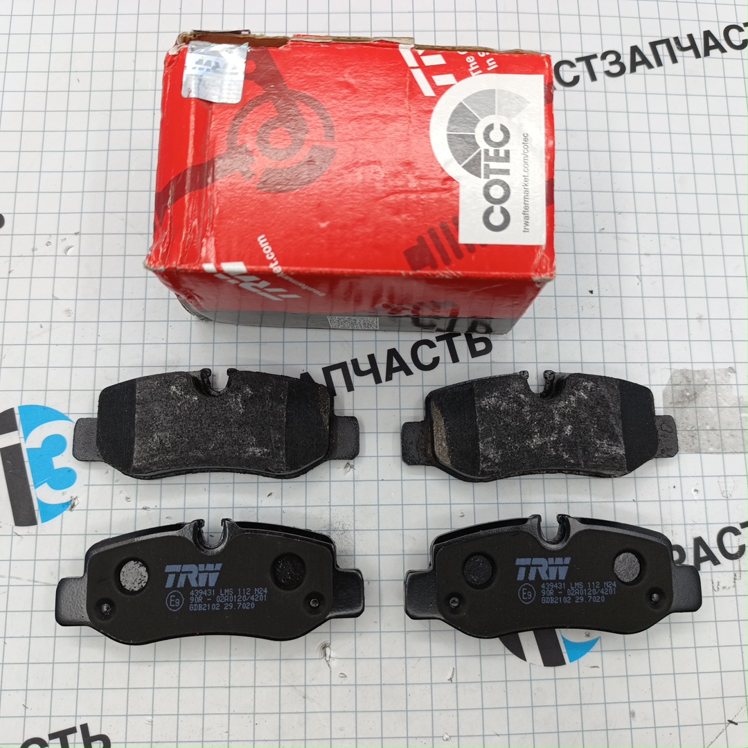 Тормозные колодки задние MB Vito (447) 2014> TRW