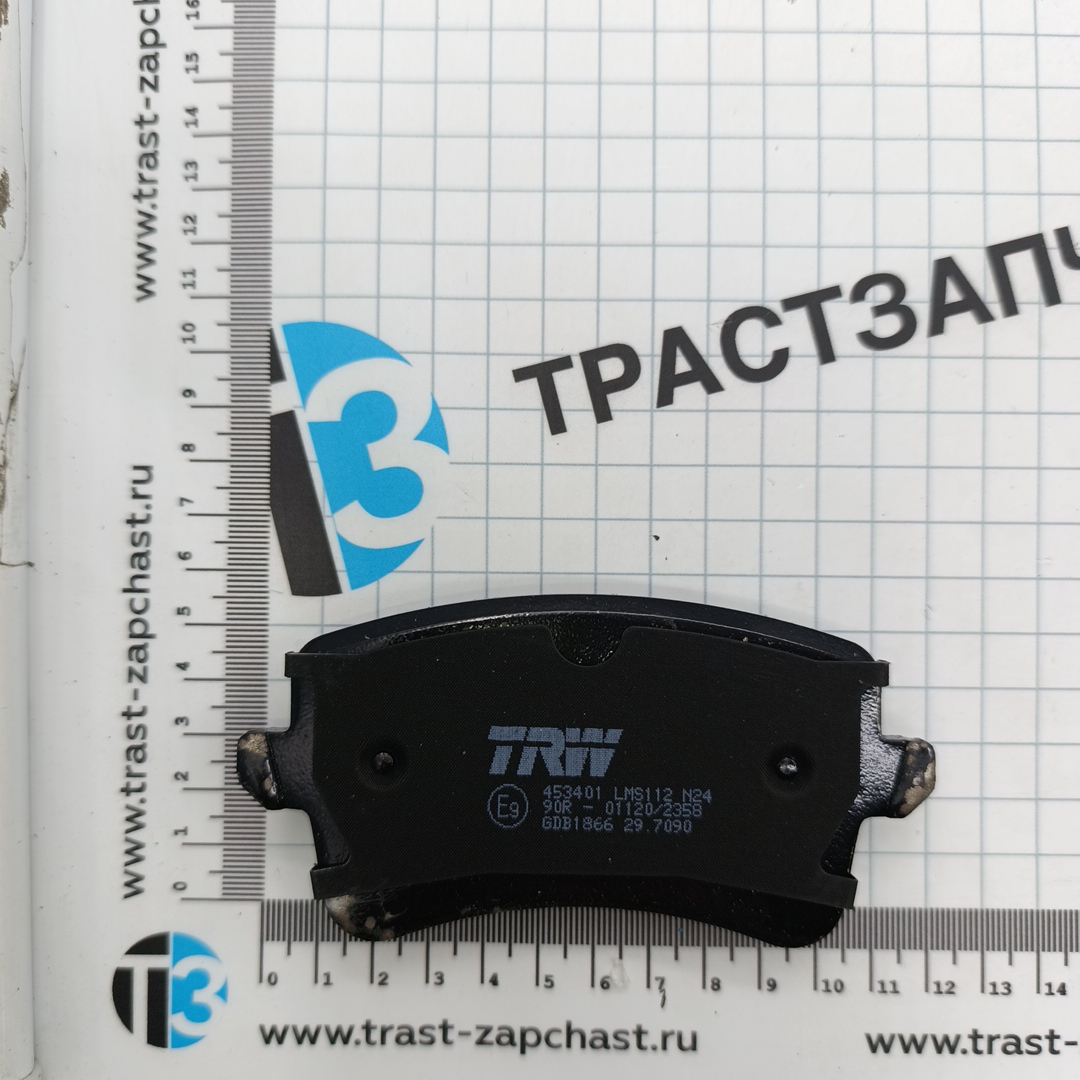 Тормозные колодки задние VAG Audi RS4/RS5 (с 2012-2015) , A6 (C7), A7 Sportback (с 2011-2018г.) TRW