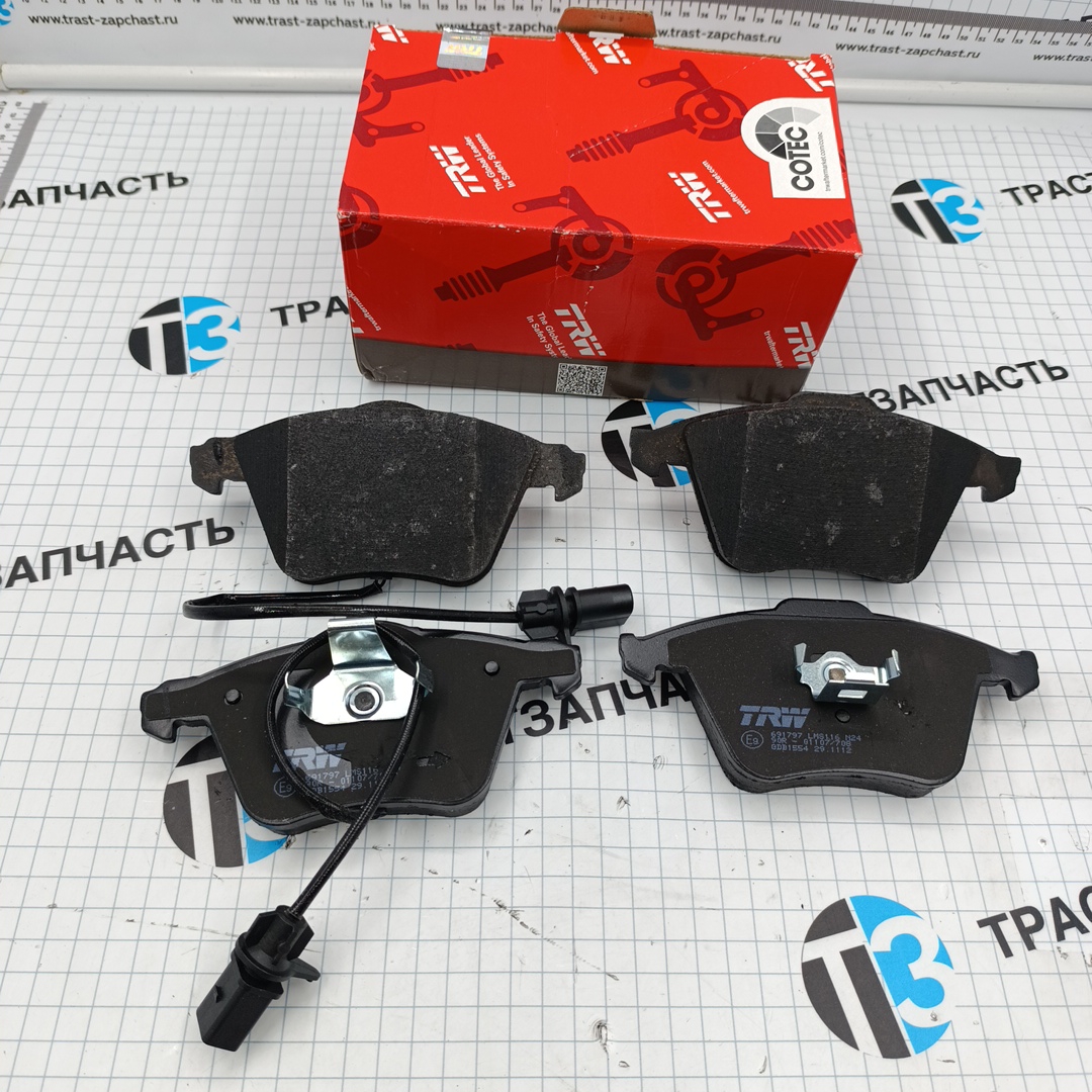 Тормозные колодки передние VAG Audi A4(B7), A6 (С6) TRW