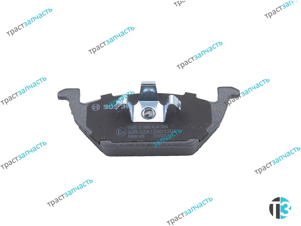 Тормозные колодки передние VAG Audi, VW, Seat, Skoda 1.4-1.6 (96-00)  BOSCH EUROPE