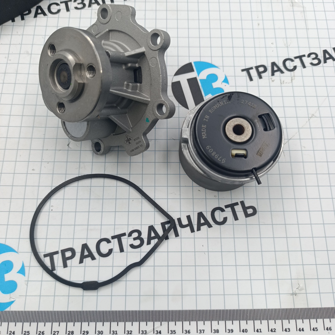Комплект ГРМ 1.6 Opel Astra 1.6-1.8 16V 02- (+помпа) INA EUROPE
