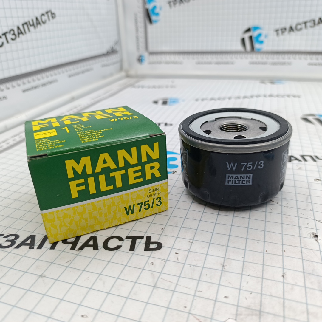 Фильтр масляный LADA Largus K7M MANN EUROPE