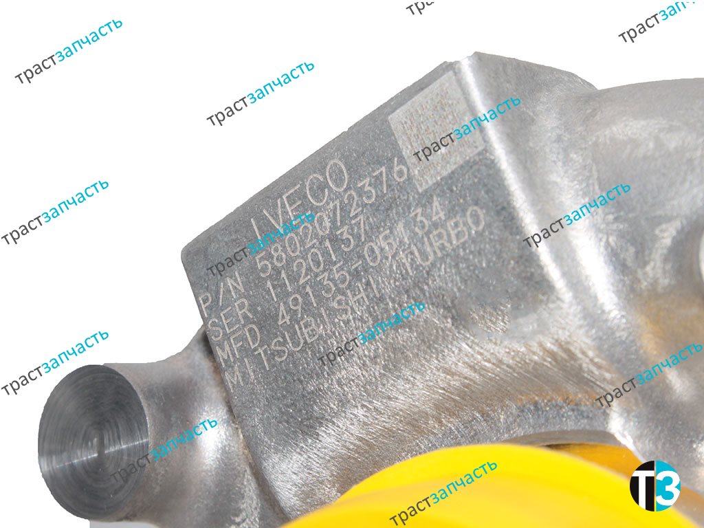 Турбокомпрессор 2.3  Fiat Ducato3- 504340182/5802072376 ORG IVECO
