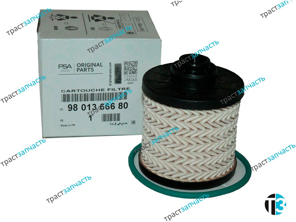 Фильтр топливный Peugeot Traveller 4 1.6- 2.0 9801366680/155255805 ORG PSA
