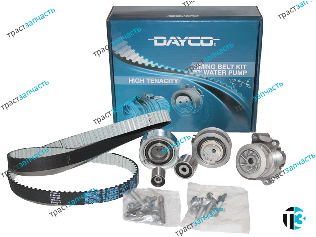 Комплект ГРМ+Помпа VAG Audi,Volkswagen,Skoda 1.6-2.0 TDI (дизель) DAYCO