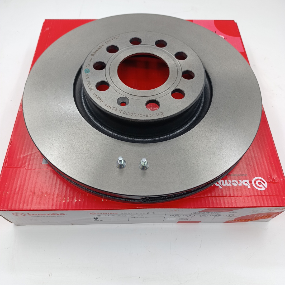 Диск тормозной передний Audi Q3 BREMBO