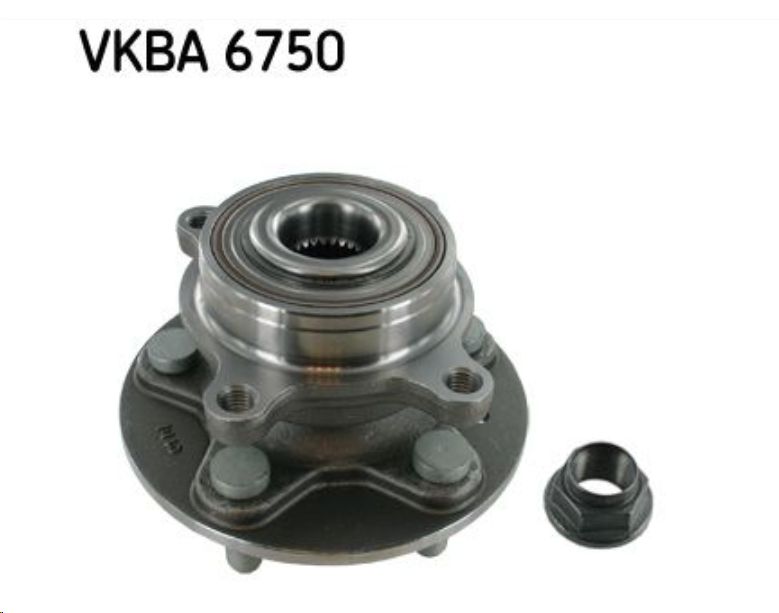 Ступица колеса передняя в сборе с подшипником LR Discovery III IV RR SPORT I SKF EUROPE