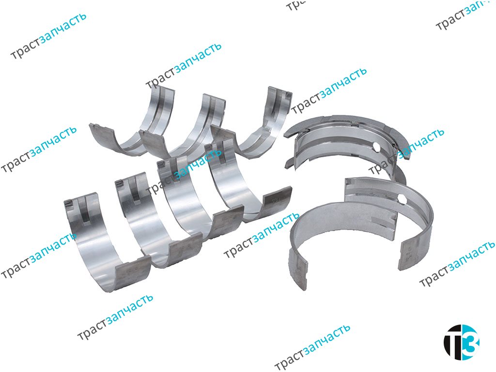 Вкладыши коренные 2.3  0.5  IVECO FIAT ком-т на двигатель евро 3-4 500054806/2996476 ORG IVECO