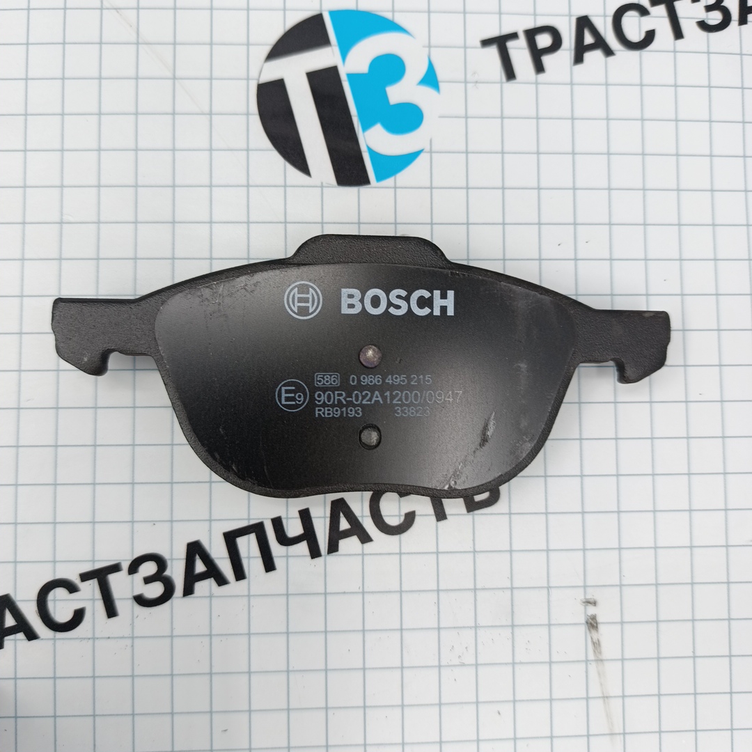 Тормозные колодки передние Ford Focus/C-Max 03-> MAZDA 3 03-> VOLVO S40 I-II 03-> BOSCH EUROPE