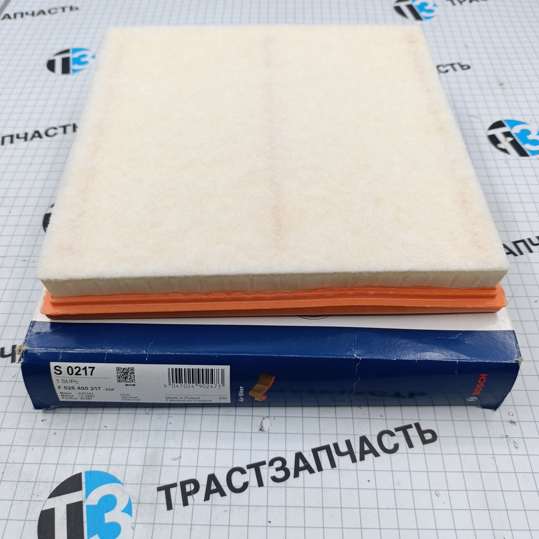 Фильтр воздушный Chevrolet Cruze 09-; Opel Astra J 09- / Zafira C 11- BOSCH EUROPE
