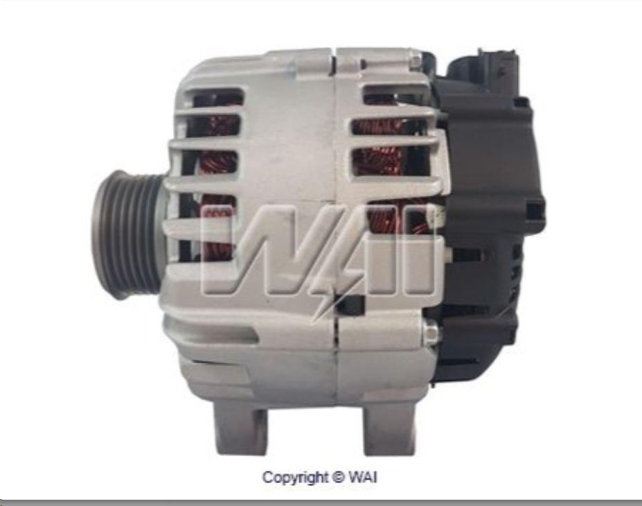 Генератор Peugeot Partner, Citroen Berlingo 1.6 (12V,180A, DV6DTED Euro 5) с 20 г ТЗ (ТрастЗапчасть)