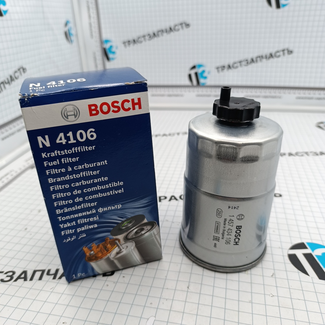 Фильтр топливный Audi 80/100/VW PASSAT/T3 1.6D-2.0D/FIAT DUCATO 1.9D-2.8D BOSCH EUROPE