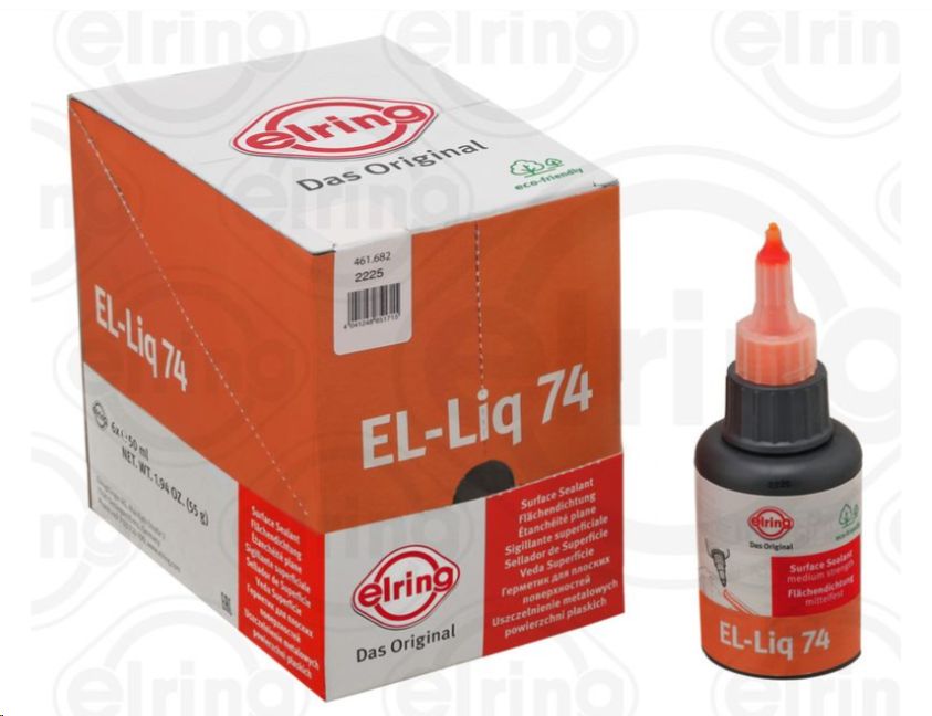 Герметик ELRING EL-LIQ 74 (анаэробный, 50ml, оранжевый)