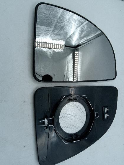 Полотно зеркала верхнее левое  с обогревом Fiat ducato 244 8151S4/71716702 ТЗ (ТрастЗапчасть)