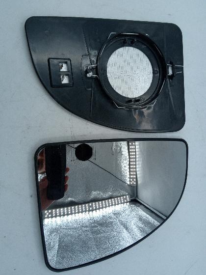 Полотно зеркала верхнее правое с обогревом Fiat ducato 244 8151S5/71716701 ТЗ (ТрастЗапчасть)