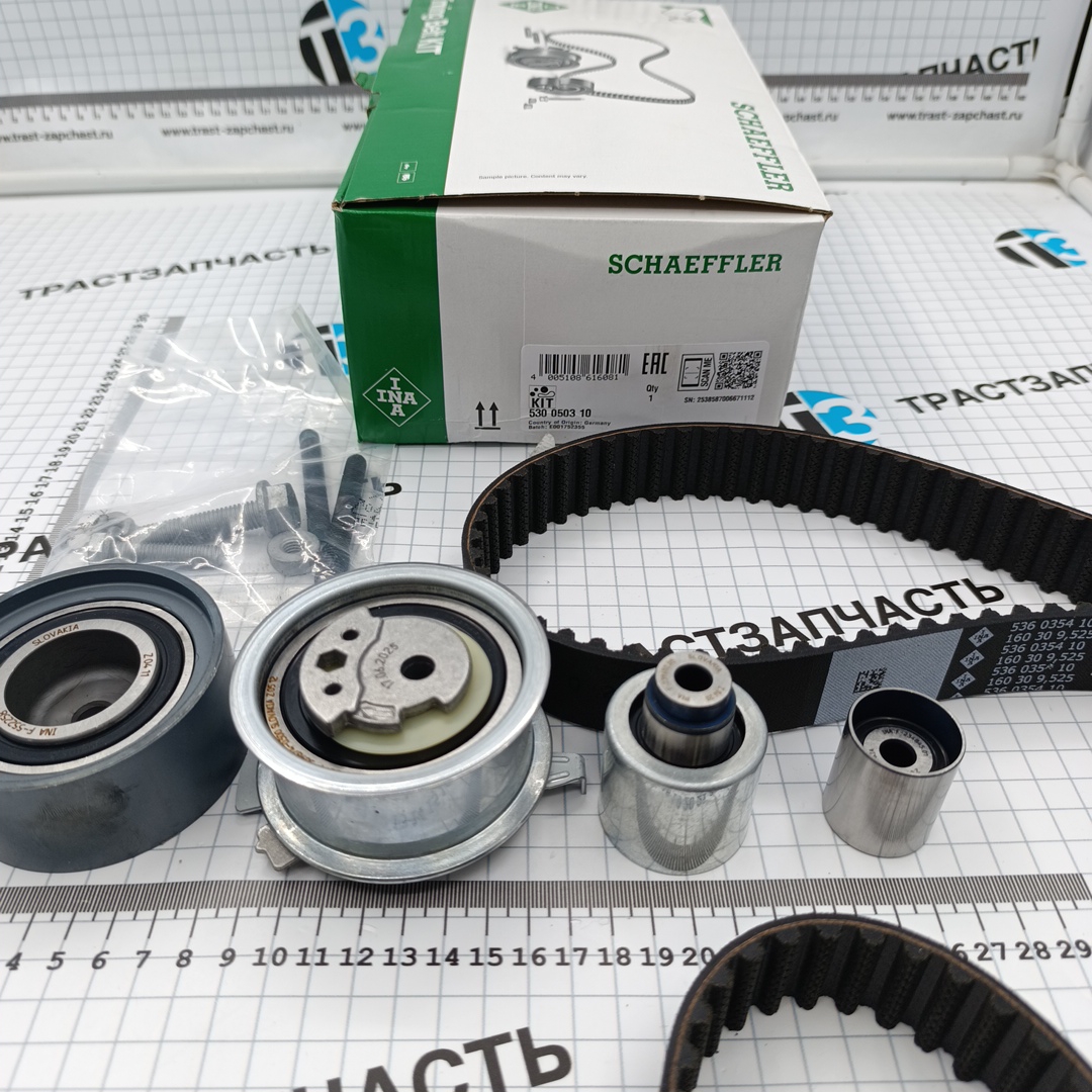 Комплект ГРМ VAG Audi, Seat, Skoda, Passat VW 2.0 TDI INA EUROPE