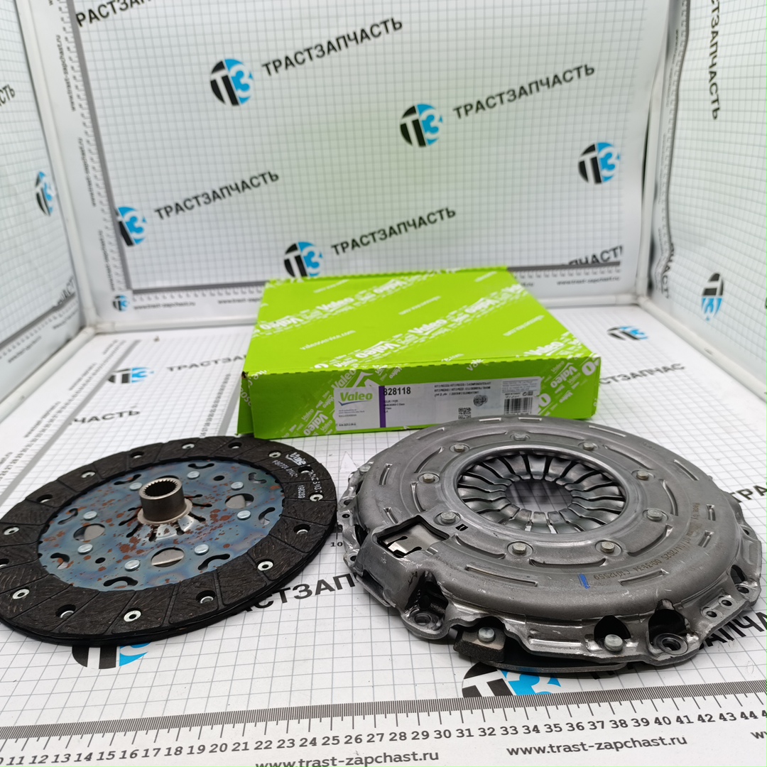 Сцепление PSA 1.6 HDi (DV6C) (корзина+диск) CITROEN C4,C5 VALEO EUROPE