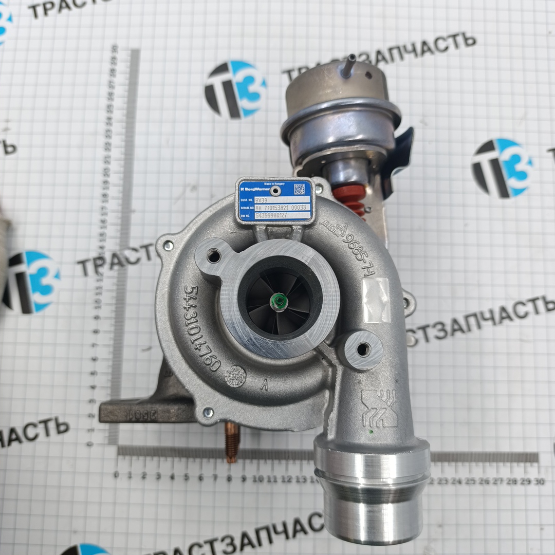 Турбокомпрессор RENAULT MEGANE III 1.5 TDI BorgWarner