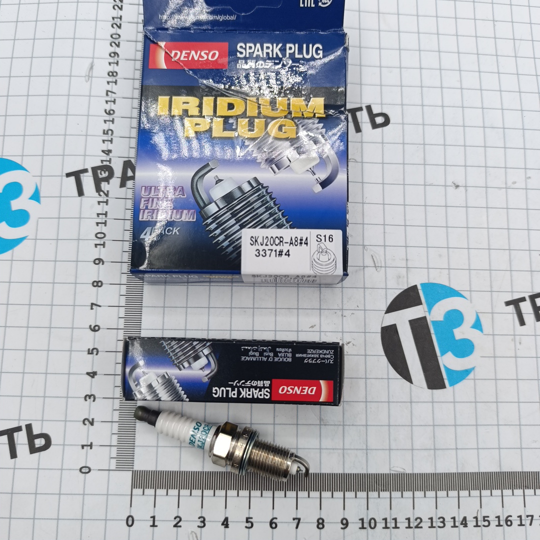 Свеча зажигания AUDI A1 10-/MAZDA 323 98-/SKODA FABIA 06-/VW POLO/JETTA SKJ20CRA8 DENSO EUROPE
