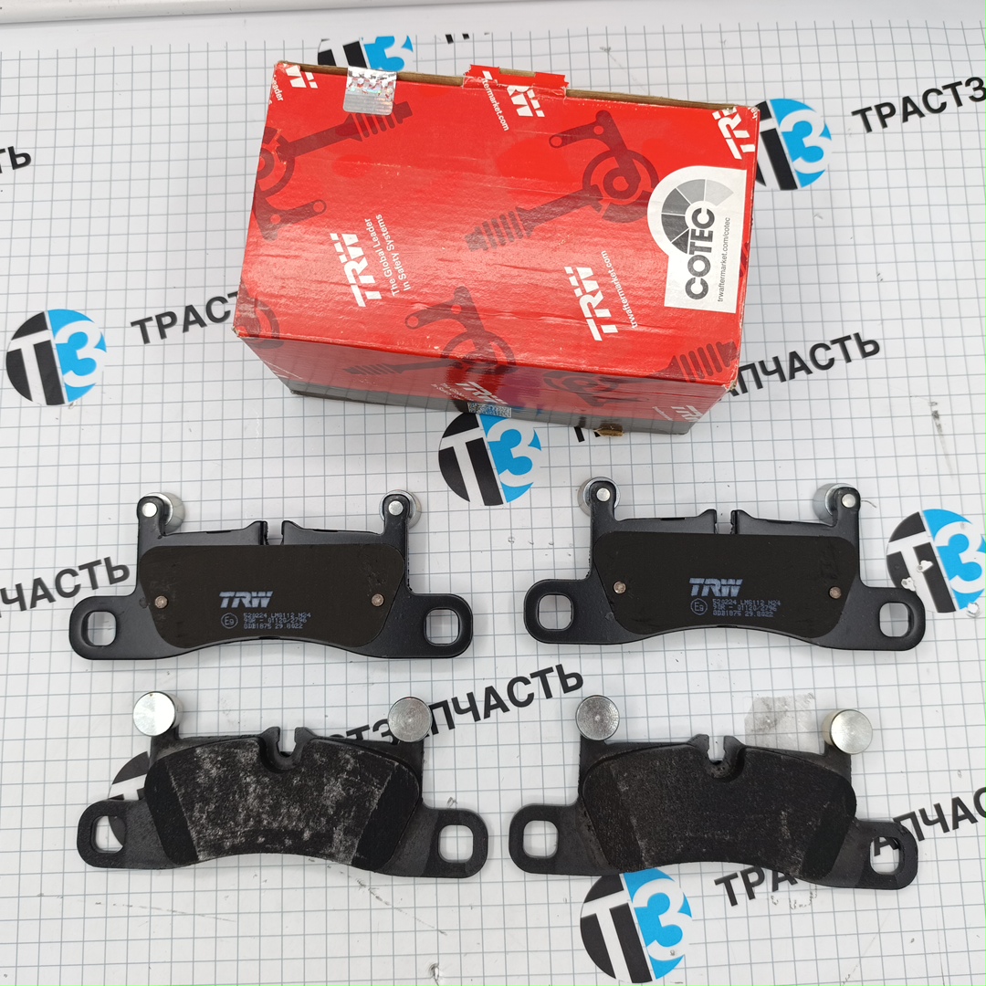 Тормозные колодки задние VAG Touareg'10- 3.0-4.2, Porsche Cayenne'10- 3.0-4.8 TRW