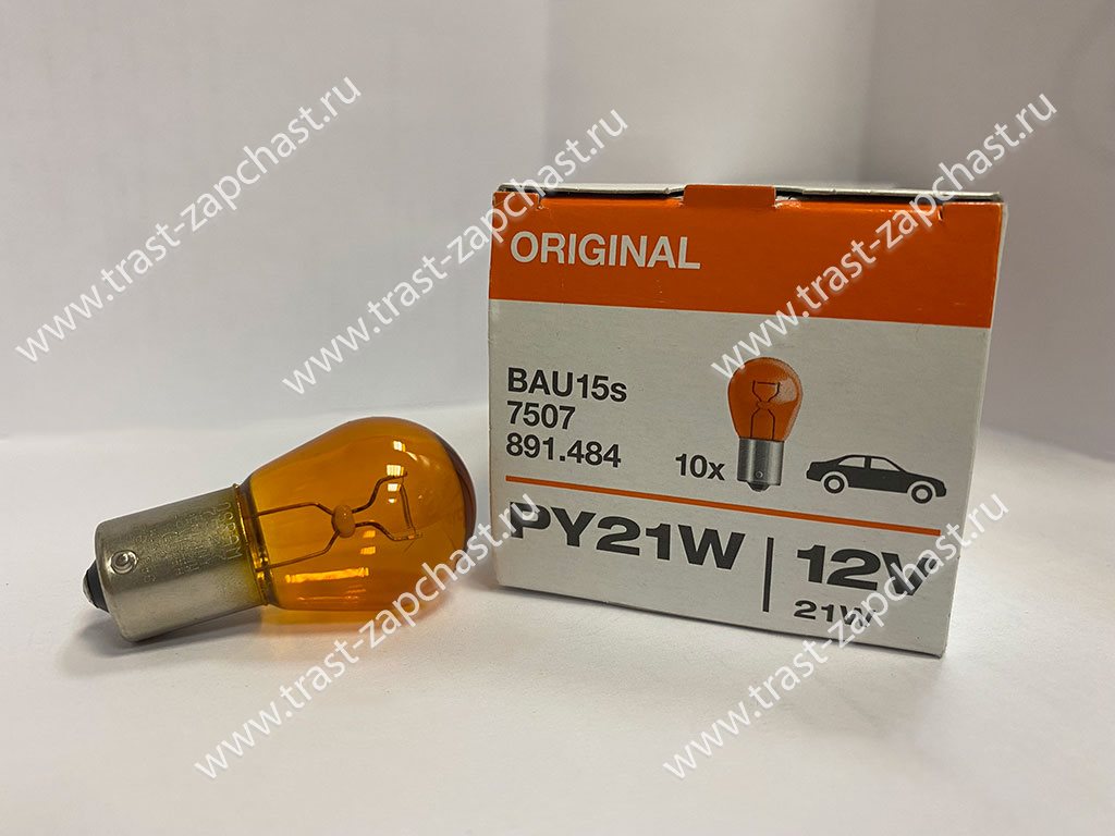 Лампа PY21W OSRAM