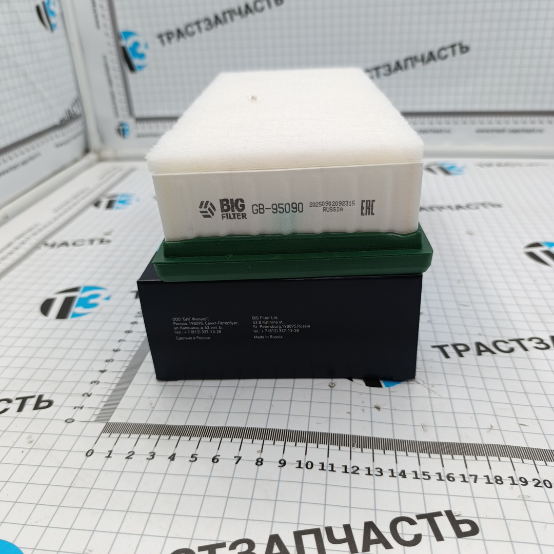 Фильтр воздушный Lada Largus (с 2021г.) (BIG FILTER) 8450033130/GB95090