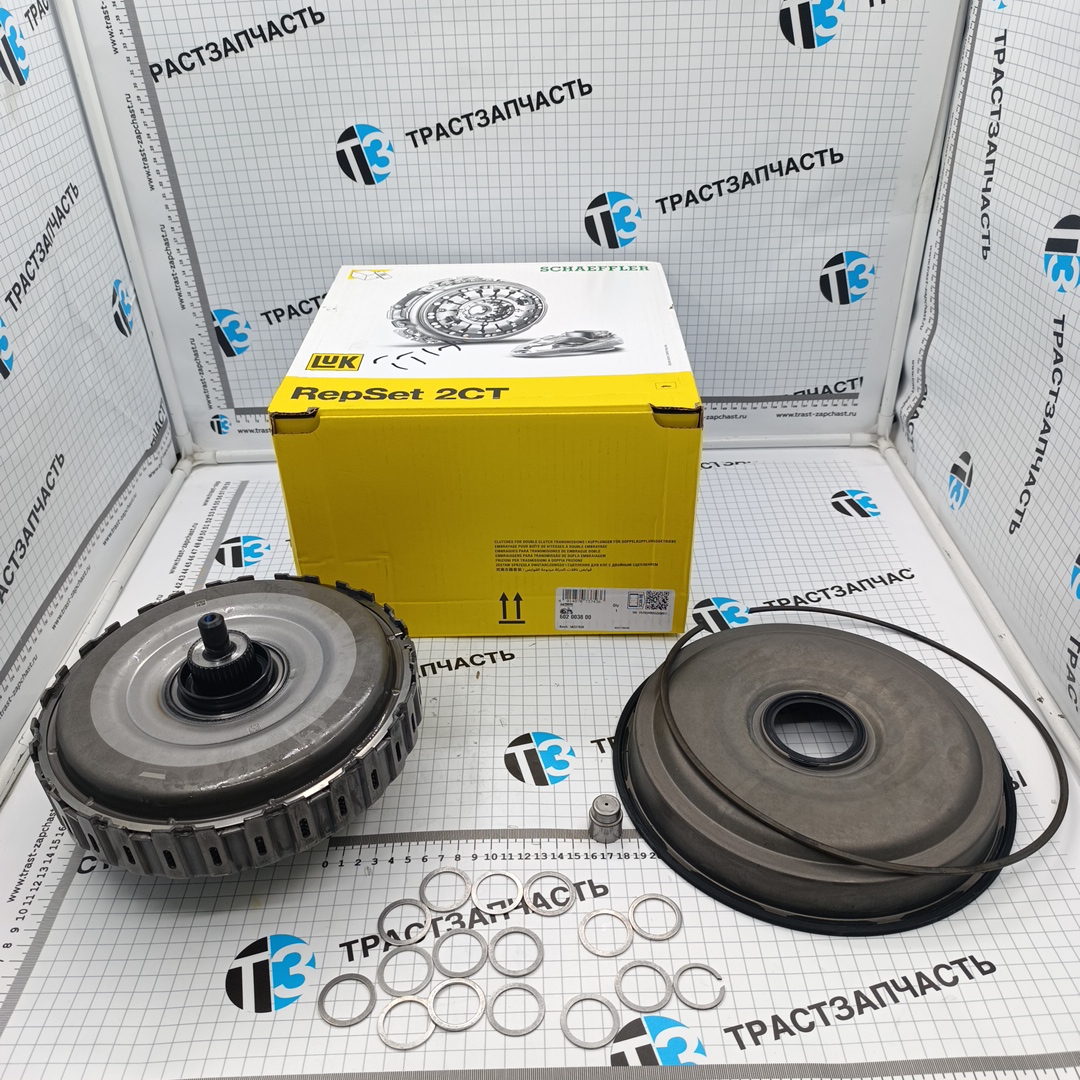Сцепление VAG Audi, Seat, Skoda, Volkswagen (КПП DQ500 (0ВТ/0BH) , мокрое) (LUK EUROPE)