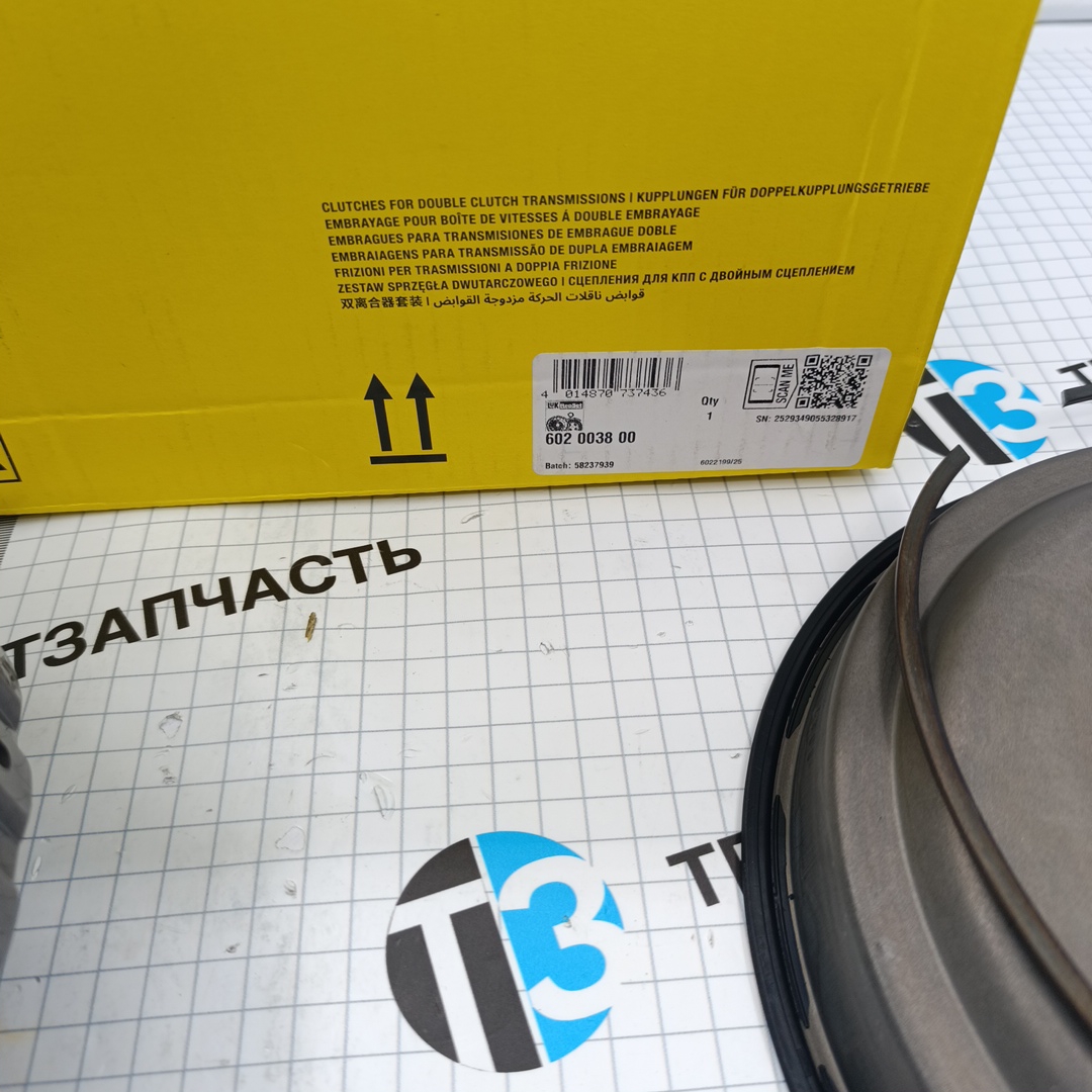 Сцепление VAG Audi, Seat, Skoda, Volkswagen (КПП DQ500 (0ВТ/0BH) , мокрое) (LUK EUROPE)
