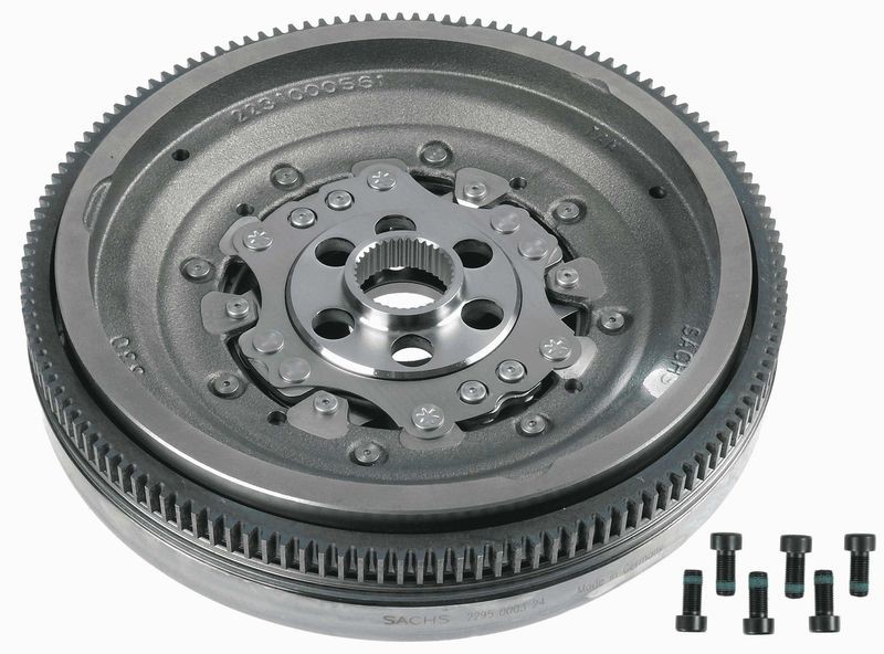 Маховик двухмассовый VAG Audi,Skoda,Volkswagen (для мокрого сцепления, 6 болт креплен.) SACHS