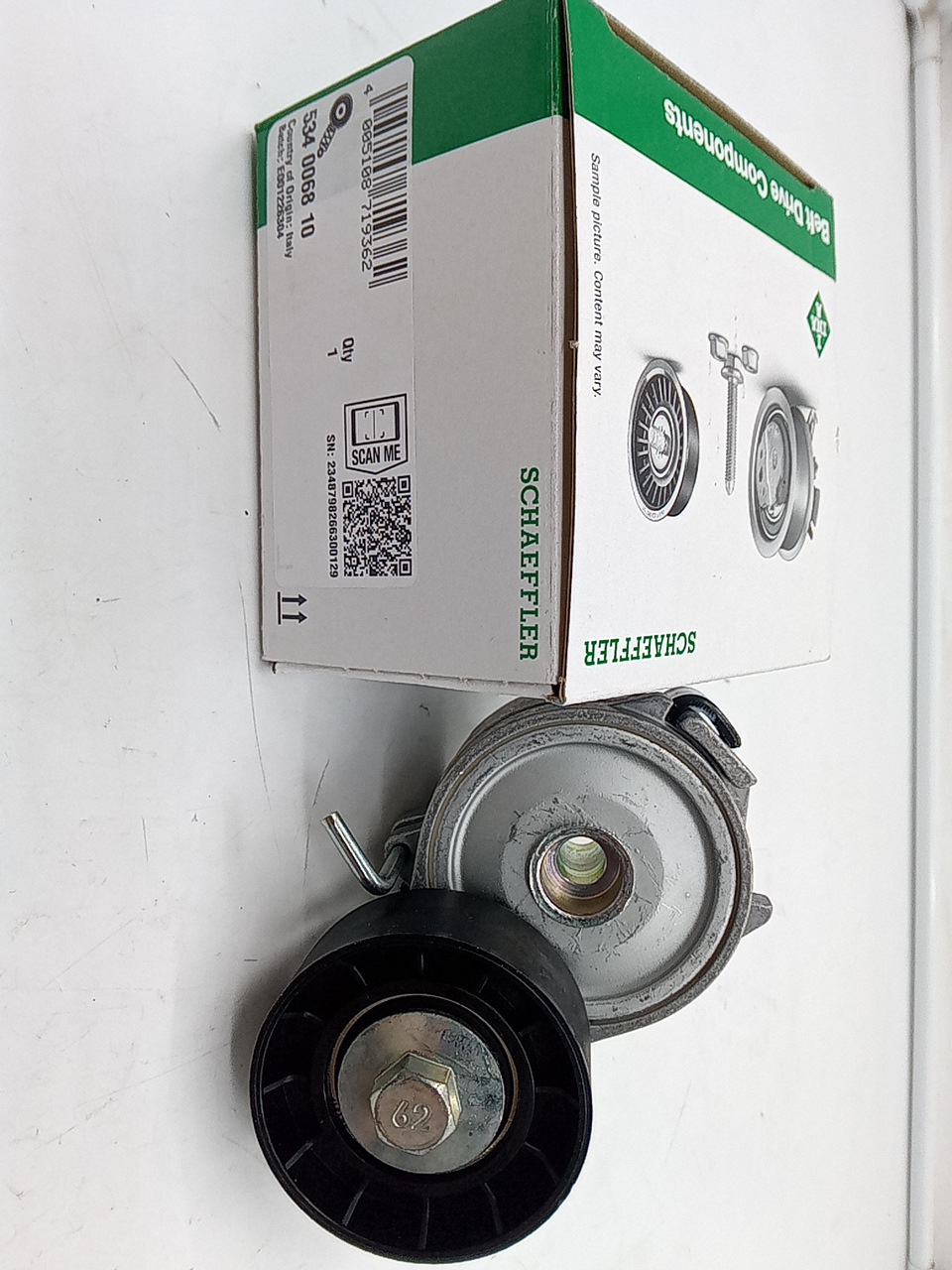 Ролик генератора Ford Mondeo,S-Max,Galaxy 2.0D (натяжной) INA EUROPE