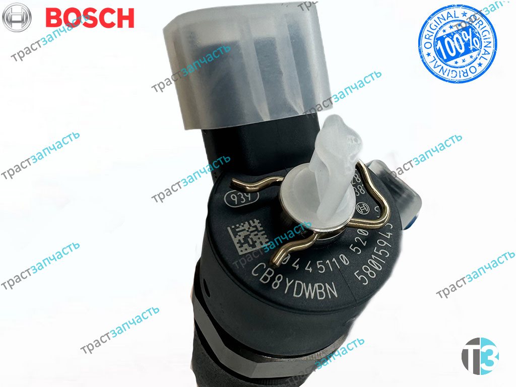 Форсунка топливная FIAT 2,3 евро 5 под шайбу с 14 г.в. 0445110520/5801594342 BOSCH EUROPE