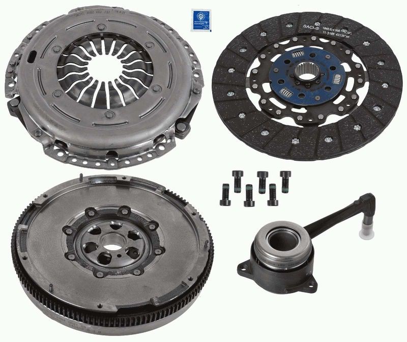 Сцепление Volkswagen Transporter , Multivan T5 2.0 TDI (240 mm,c 2009 -2015г, полный комплект) SACHS