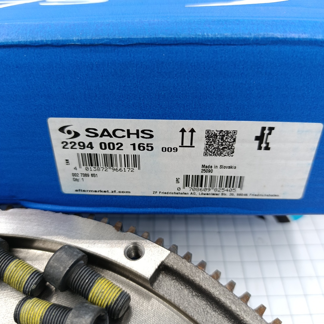 Маховик двухмассовый Volkswagen Transporter , Multivan T5 2.0 TDI (240 mm) SACHS