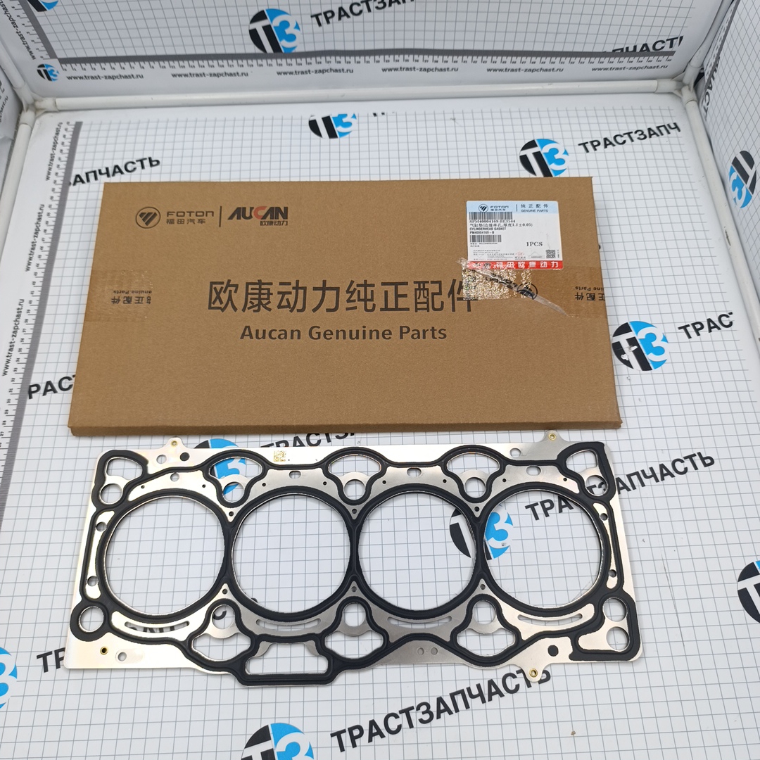 Прокладка ГБЦ для а/м Газель Next 2.5 G21A (1 отверстие, 1.1±0.05mm) PM40004169B ORG FOTON