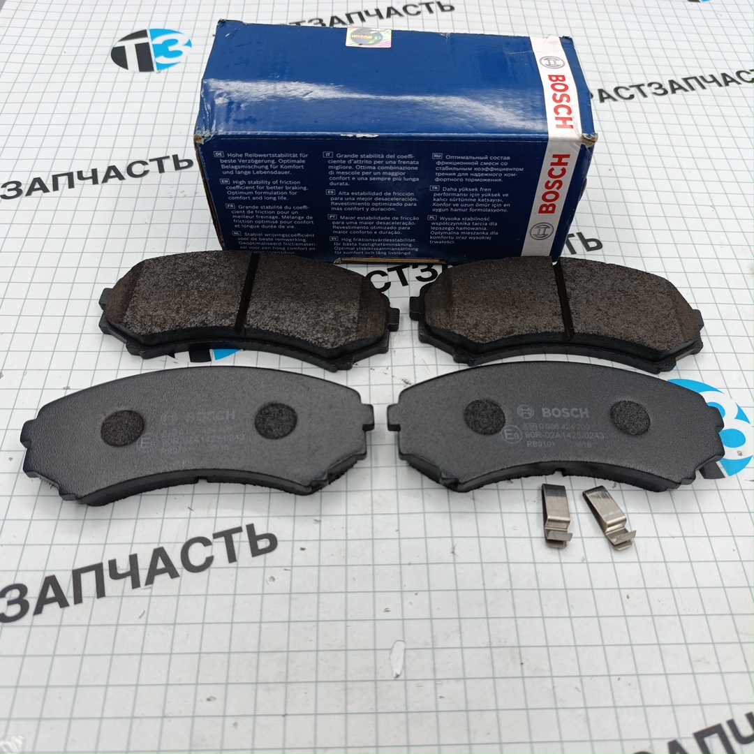 Тормозные колодки передние Mitsubishi Pajero 3 BOSCH EUROPE