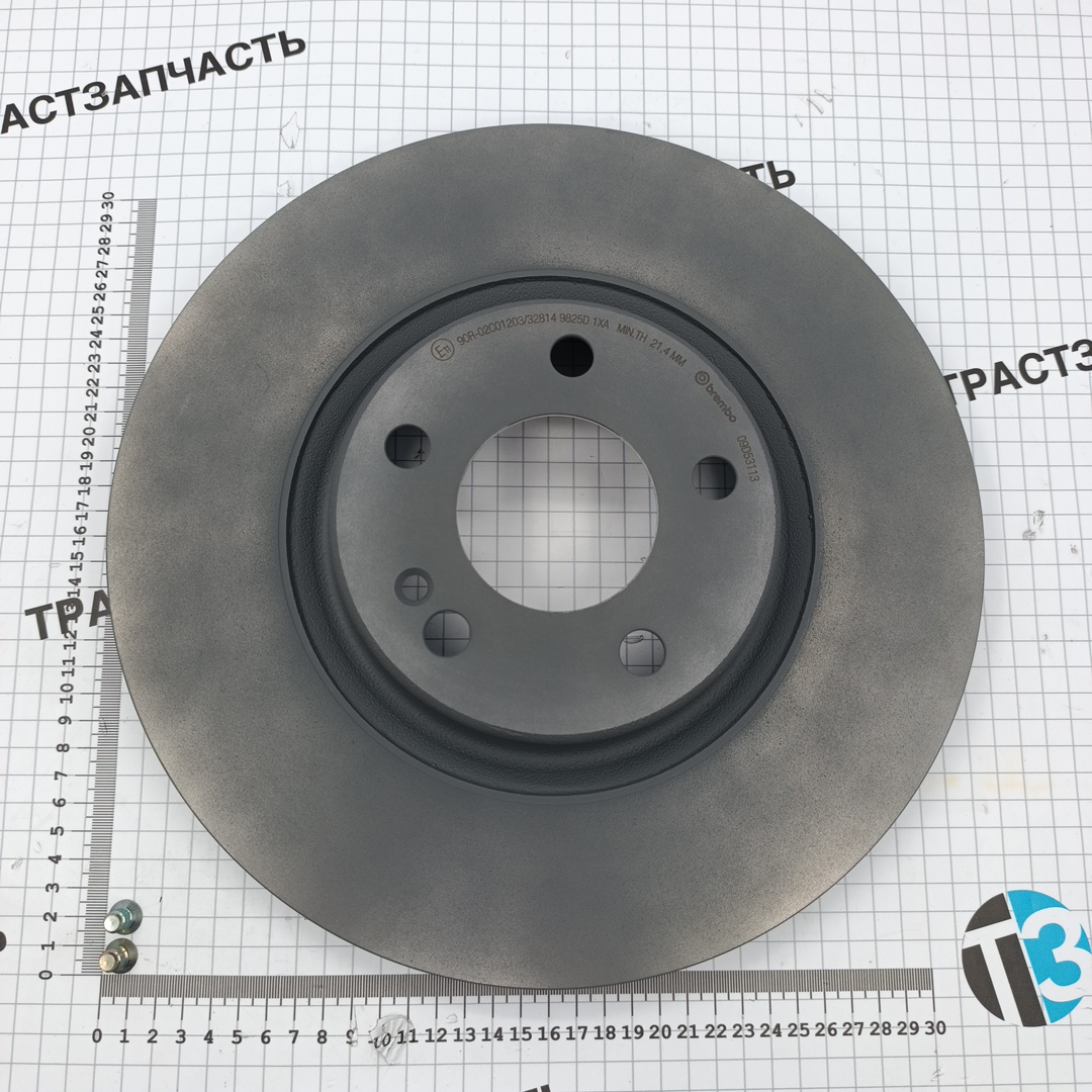 Диск тормозной задний MB C(W205) 15-, E(W213), GLC BREMBO EUROPE