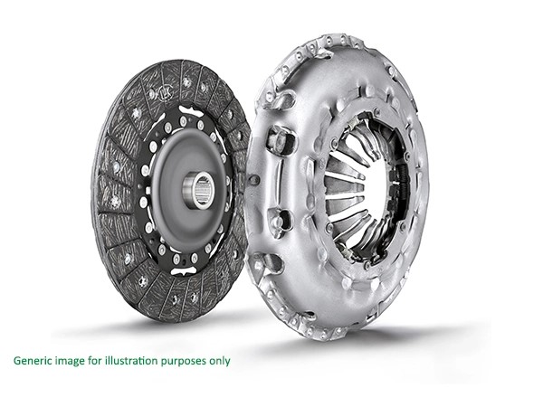 Сцепление Mercedes Sprinter OM651/OM642 (907 кузов, D=260mm,корзина+диск) LUK EUROPE