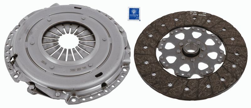 Сцепление Mercedes Sprinter OM651/OM642 (907 кузов, D=260mm,корзина+диск) SACHS EUROPE