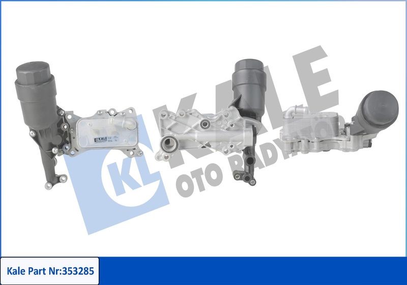 Масляный охладитель Mercedes Sprinter OM651 A6511801310/A6511800665 (в сборе) KALE