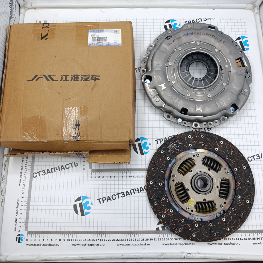 Сцепление для а/м Sollers Atlant 2.7 (корзина+диск) 1600010R0090F011 ORG JAC