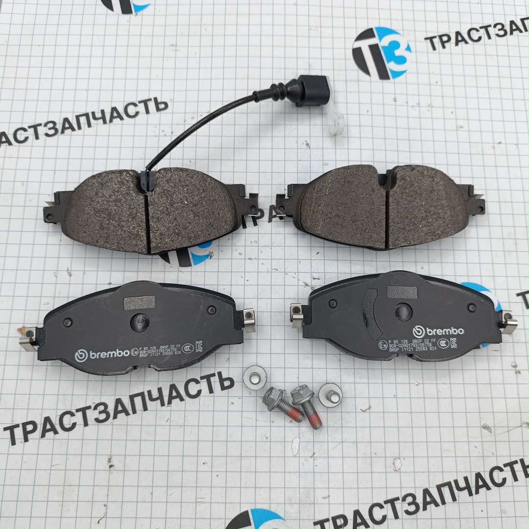 Тормозные колодки передние VAG AUDI A3/SKODA OCTAVIA/VW GOLF 12-/PASSAT 14- передние BREMBO