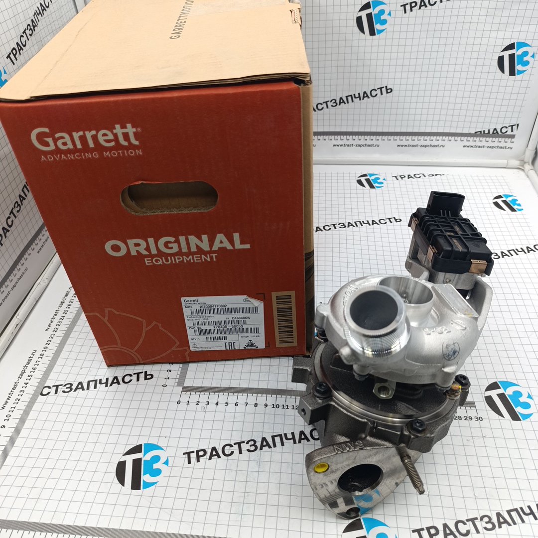 Турбокомпрессор Land Rover 3.0 TDV6 (левый) E-5 GARRET EUROPE