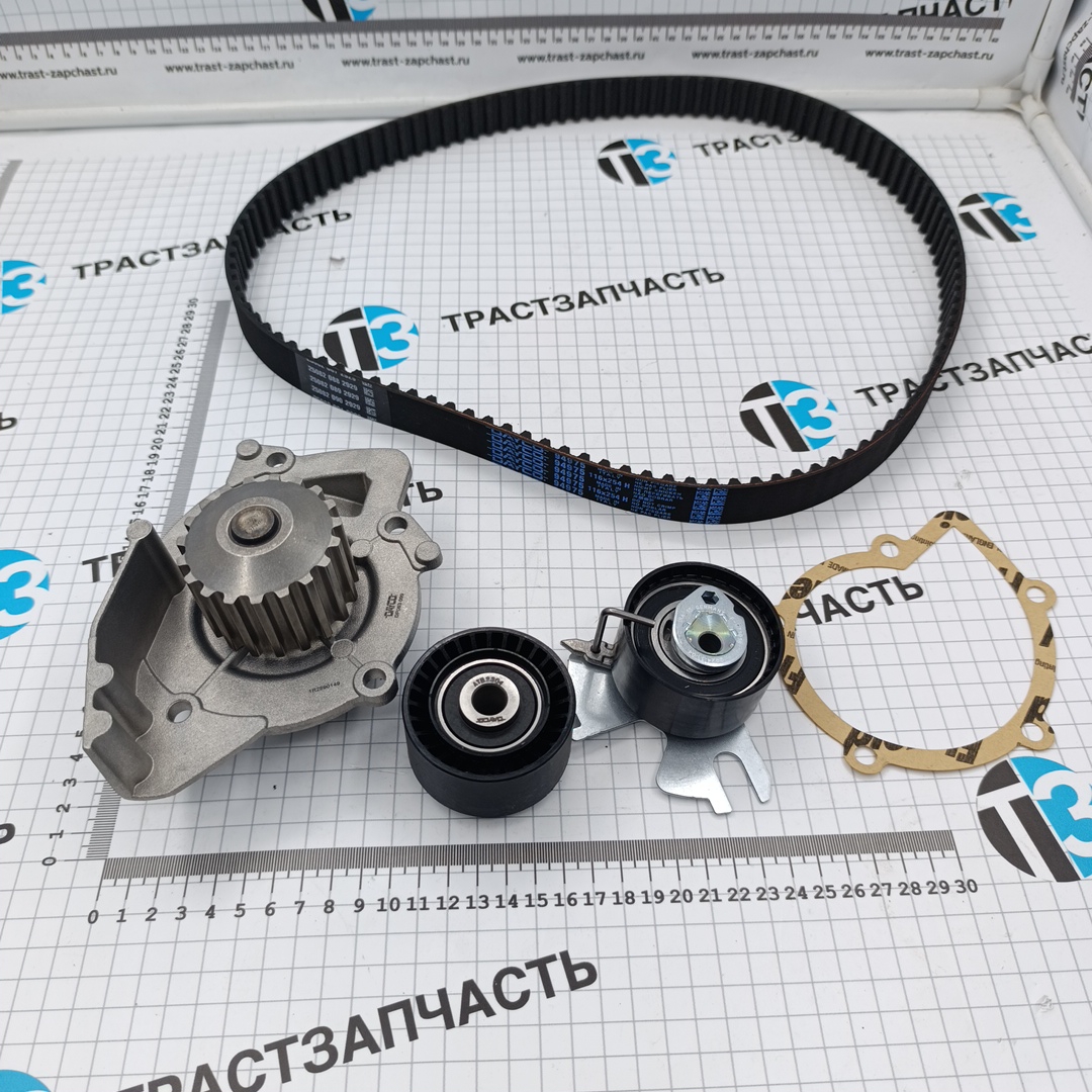 Комплект ГРМ 2,0 Peugeot Expert 3 2.0 (DV10) с водяным насосом DAYCO