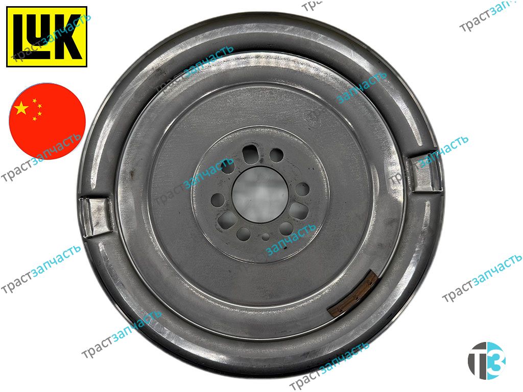 Маховик двухмассовый VAG DSG-7 (129 зуб,) Audi,Seat,Skoda, VW 1.4TSI LUK CHINA ORG (без болтов)